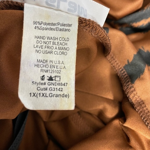 Animal Print Sleeveless Brown Dress
New - Picture 6 of 8